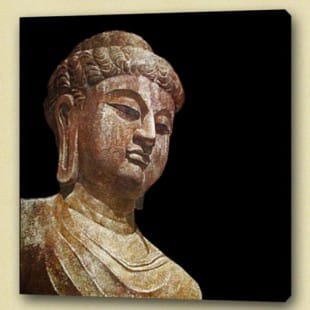 Olieverf schilderij Boeddha Hai foto 1