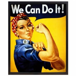 Olieverfschilderij We Can Do It! foto 1