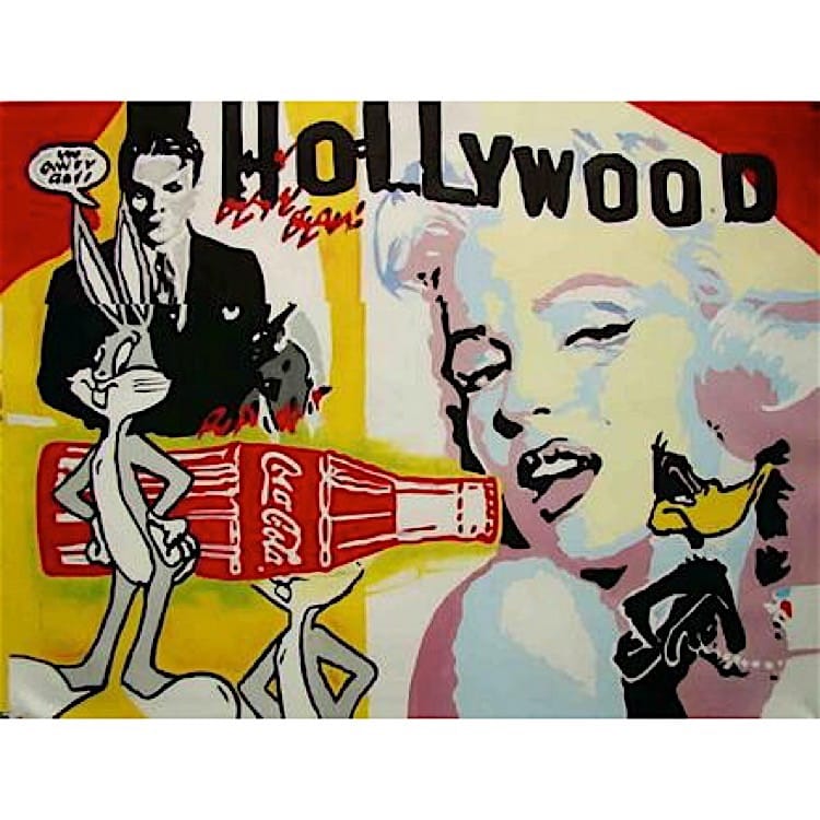 Schilderij Hollywood foto 1