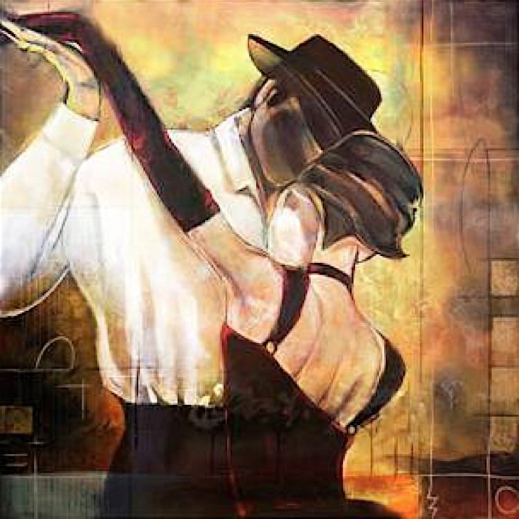 Figuratief schilderij Tango - Kopen foto 1