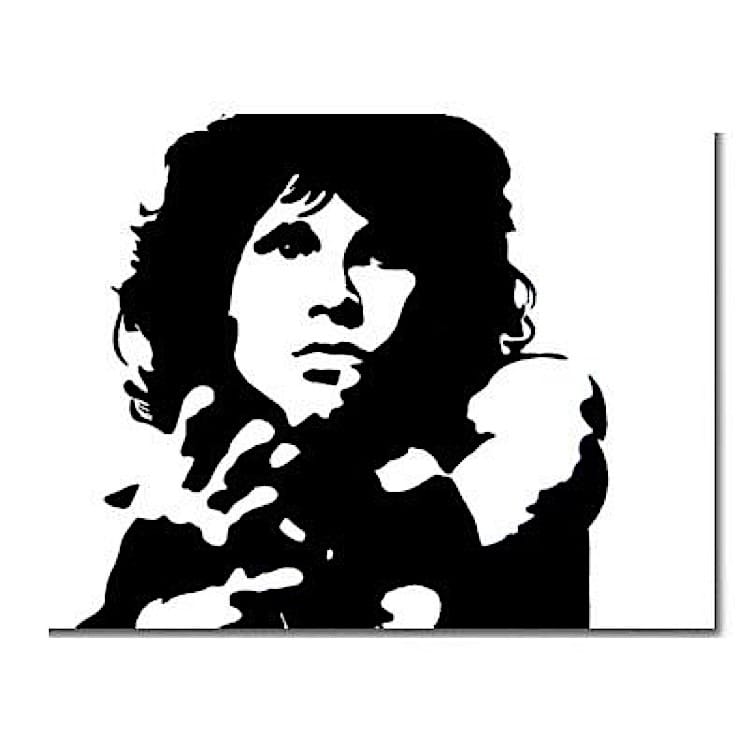 Schilderij Jim Morrison foto 1