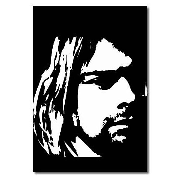 Schilderij Kurt Cobain foto 1