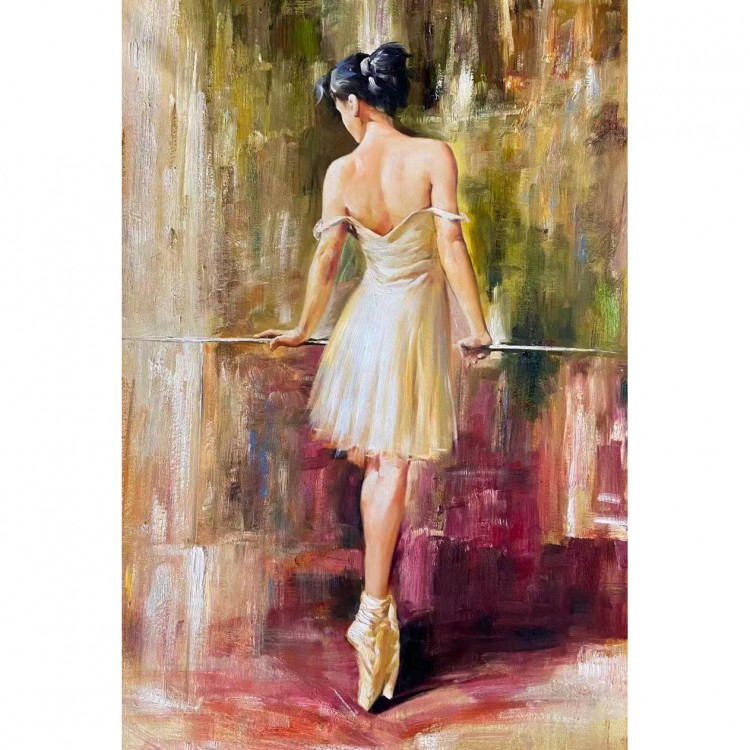 Schilderij de Ballerina foto 2