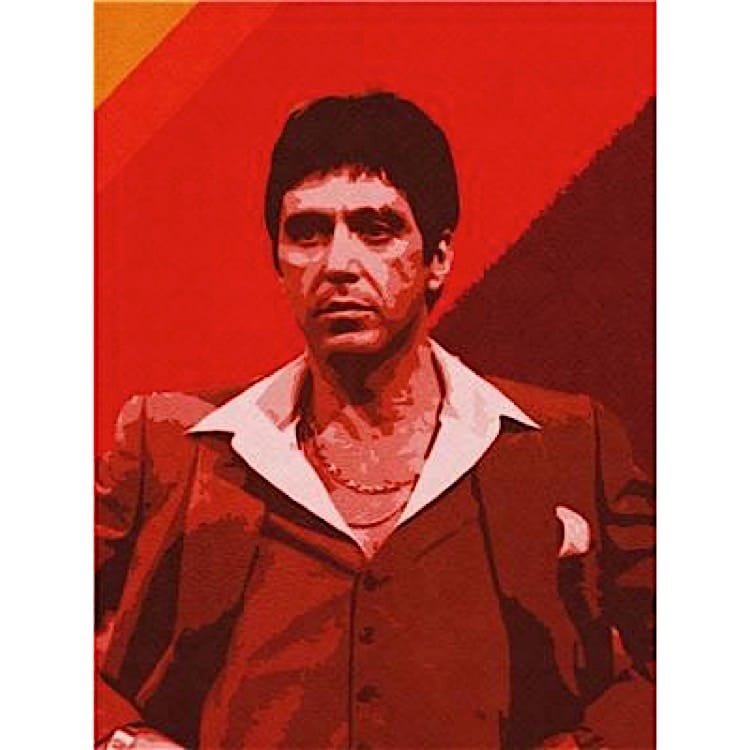 Schilderij Scarface Tony Montana foto 1