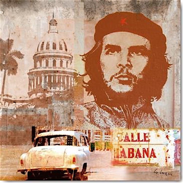 Pop art Schilderij Che Guevara foto 1