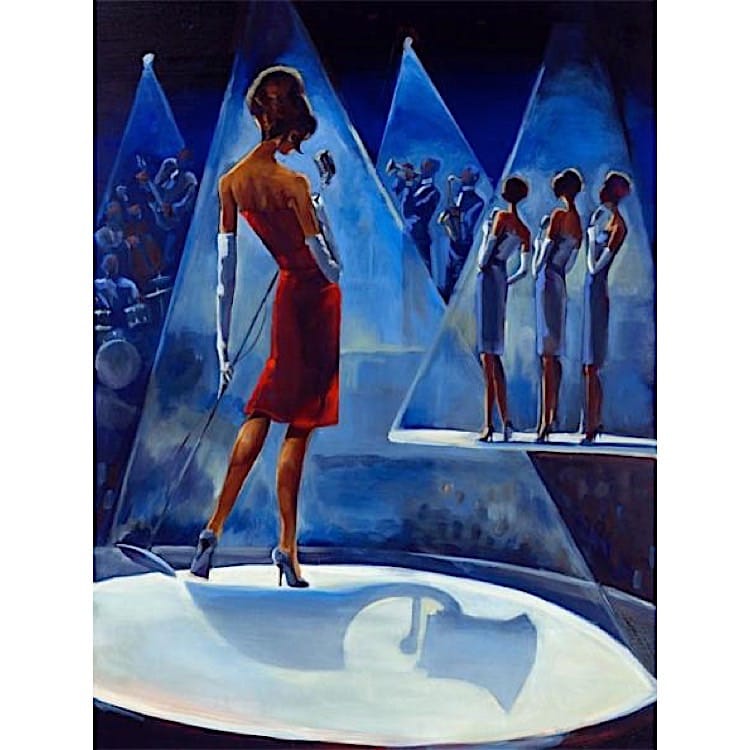 Schilderij x factor foto 1