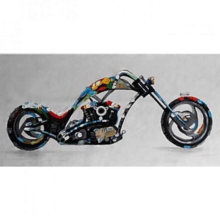 Schilderij custom bike foto 1