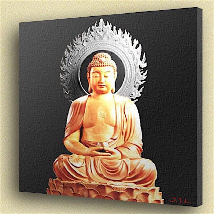 Schilderij Boeddha Sawai - Kopen foto 1