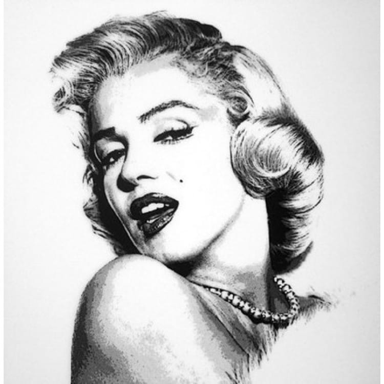 Schilderij het Portret Marilyn Monroe - Kopen foto 1