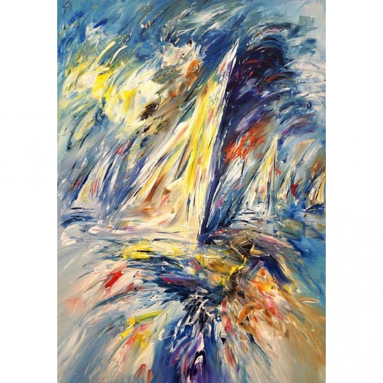 Modern olieverf schilderij gallegos - Kopen foto 1