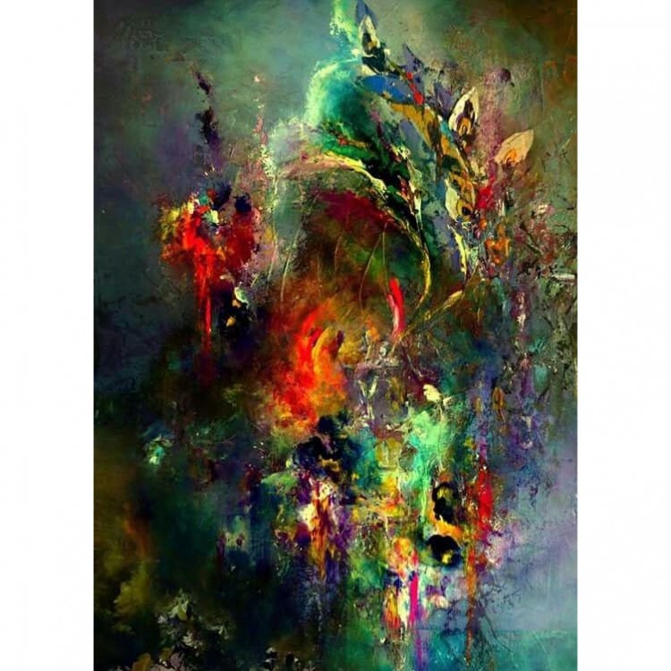 Super Abstract Schilderij Castro - Kopen | Kunst voor in huis VF-22