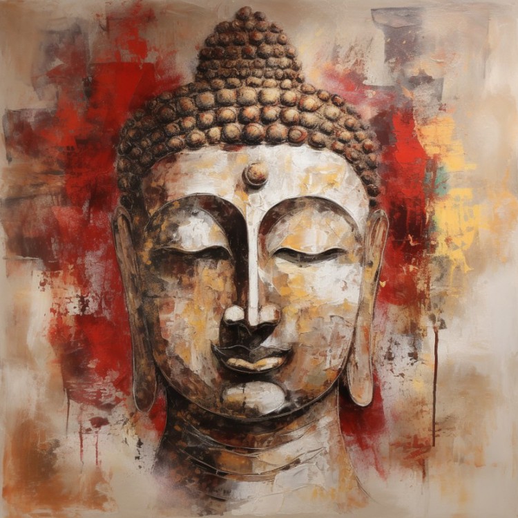 Boeddha Sabai: Spirituele Kunst voor Innerlijke Rust foto 1