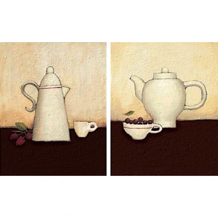 Olieverfschilderij Thee & Koffie foto 3