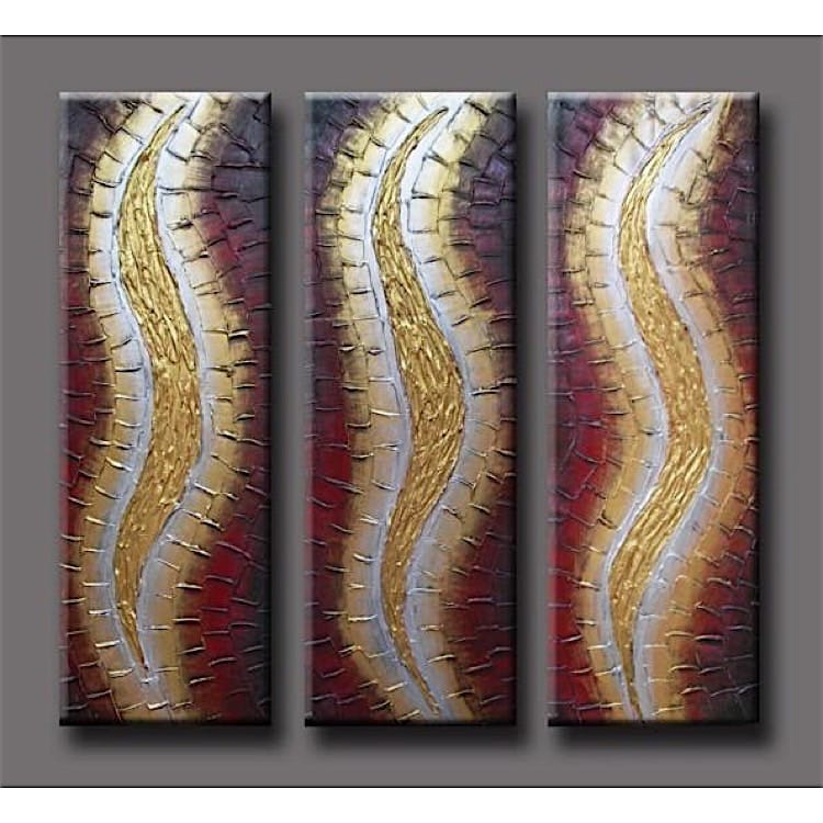 Olieverf schilderij de Worm foto 1