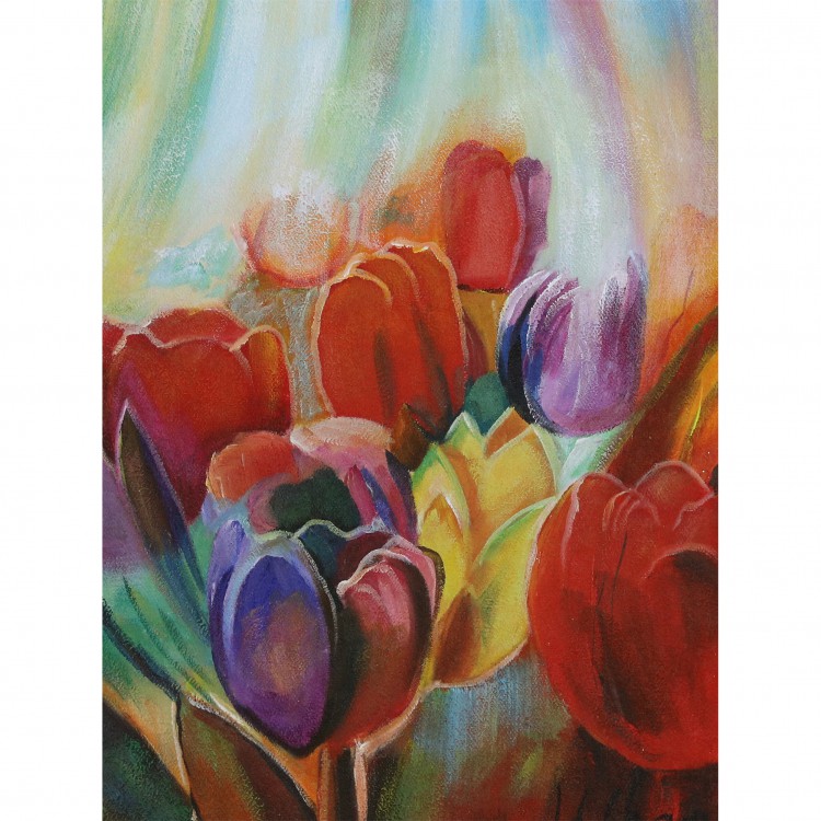 Bloemen schilderij Mooie tulpen | voor in huis