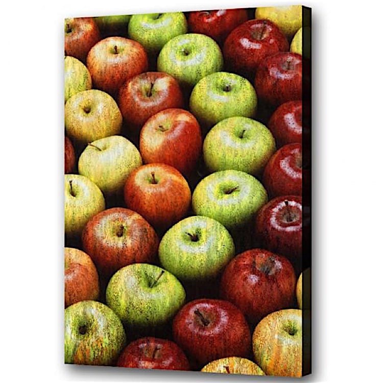Olieverfschilderij Kleuren appels II foto 1