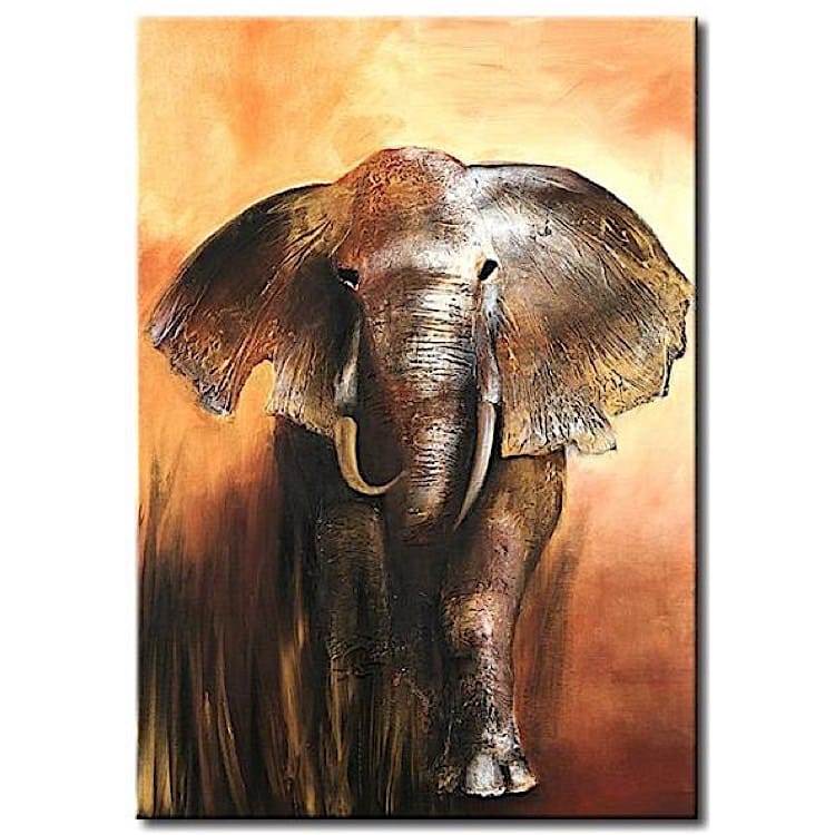 realiteit Vermaken Groot universum Dieren schilderij van Olifant - Kopen | Kunst voor in huis