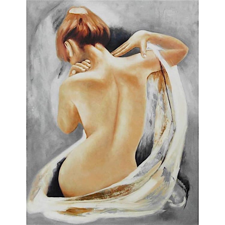 Schilderij Passionele Vrouw - Kopen foto 1