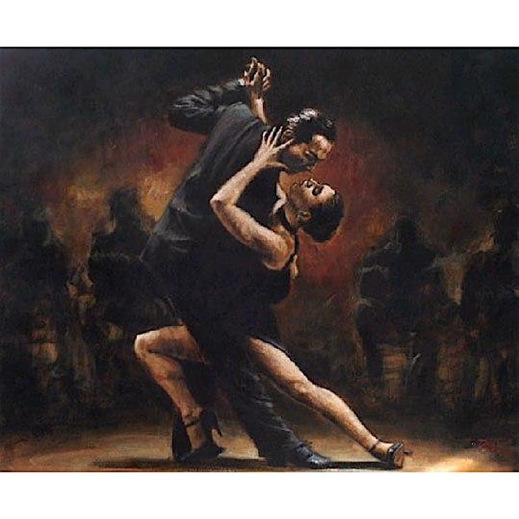 Schilderij Last Tango - Kopen foto 1