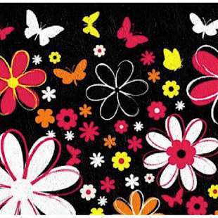 Olieverf schilderij lente bloemen foto 3