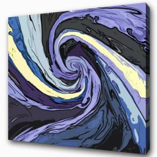 Schilderij herinnering op canvas foto 1