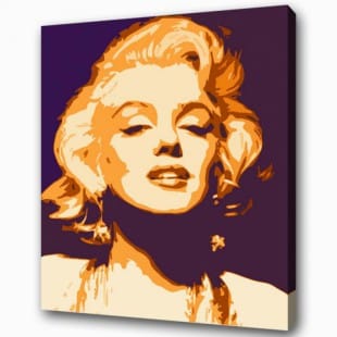 Schilderij Marilyn Monroe pop-art - Te Koop foto 1