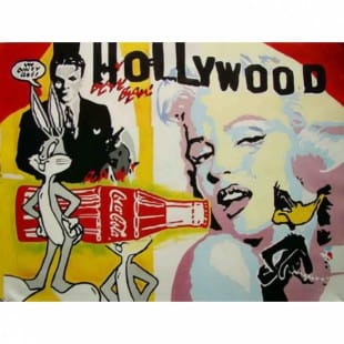 Schilderij Hollywood foto 1