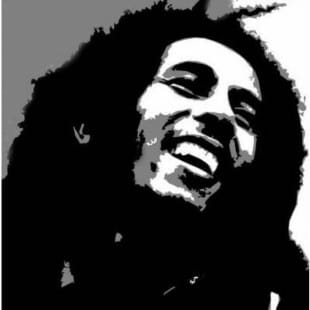 Schilderij Bob Marley foto 1