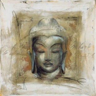 Schilderij Buddha Anathapindika foto 1