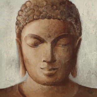 Schilderij Boeddha de verlossing foto 1