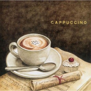 Schilderij Cappuccino foto 1