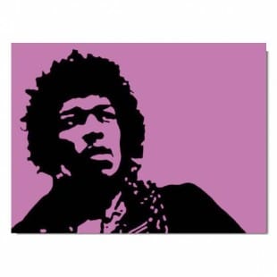 Schilderij Jimmy Hendrix  foto 1