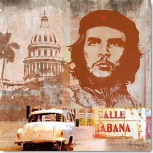 Pop art Schilderij Che Guevara foto 1