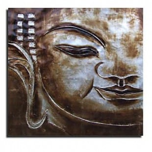 Schilderij Boeddha Trong foto 1
