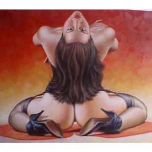 schilderij sex standje foto 1