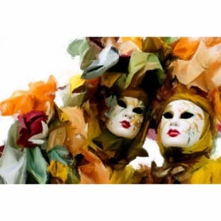 Schilderij Carnaval foto 1