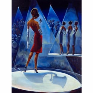 Schilderij x factor foto 1