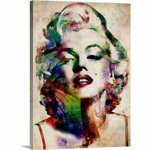 Schilderij Marilyn Monroe Urban foto 1