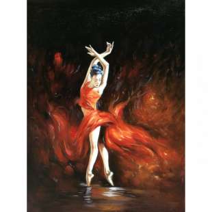 Dansende dame Schilderij Toledo - Kopen foto 2