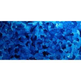 Modern Schilderij Abstract Blauw - Online Kopen foto 1