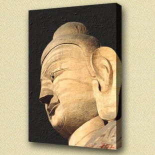 Olieverf schilderij Boeddha Thannpho foto 1