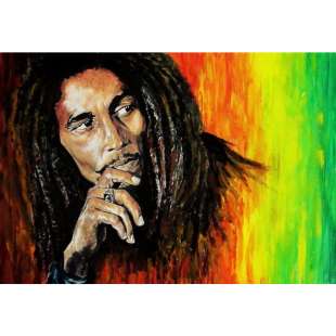 Schilderij Bob Marley - Kopen foto 1