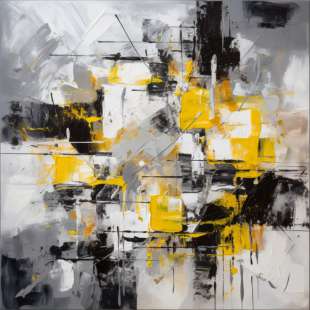 Abstract Schilderij: 