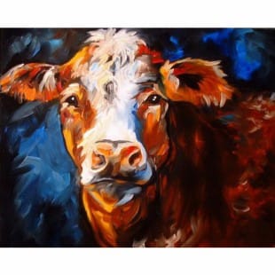 Koeien schilderij Koe Lugos - Kopen foto 1
