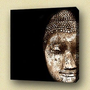 Olieverf schilderij Boeddha Ba foto 1