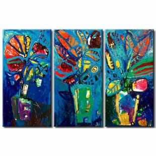 Schilderij Tropisch droomboeket foto 1