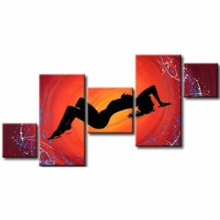 Muurdecoratie Olieverf schilderij arteaux foto 1