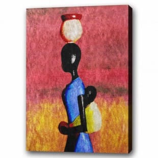 Olieverf schilderij de Waterkruik foto 1