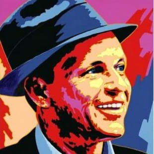 Olieverf schilderij Frank Sinatra - Kopen foto 1